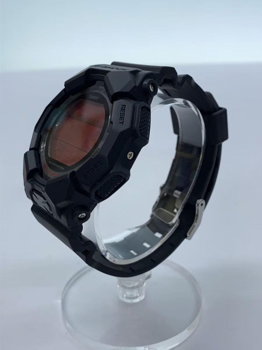CASIO Quartz Watch G SHOCK Digital Rubber Red Black GD 010BBR 1JF