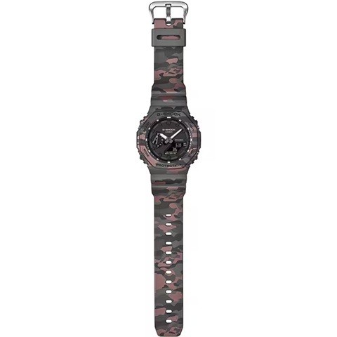 Free Special Brand New CASIO G SHOCK GA 2100CM 8AJF Original Camouflage 20 ATM