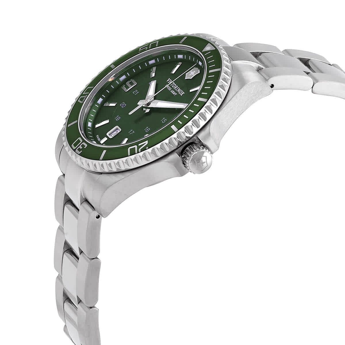 Victorinox Maverick Quartz Green Dial Men’s Watch 241934