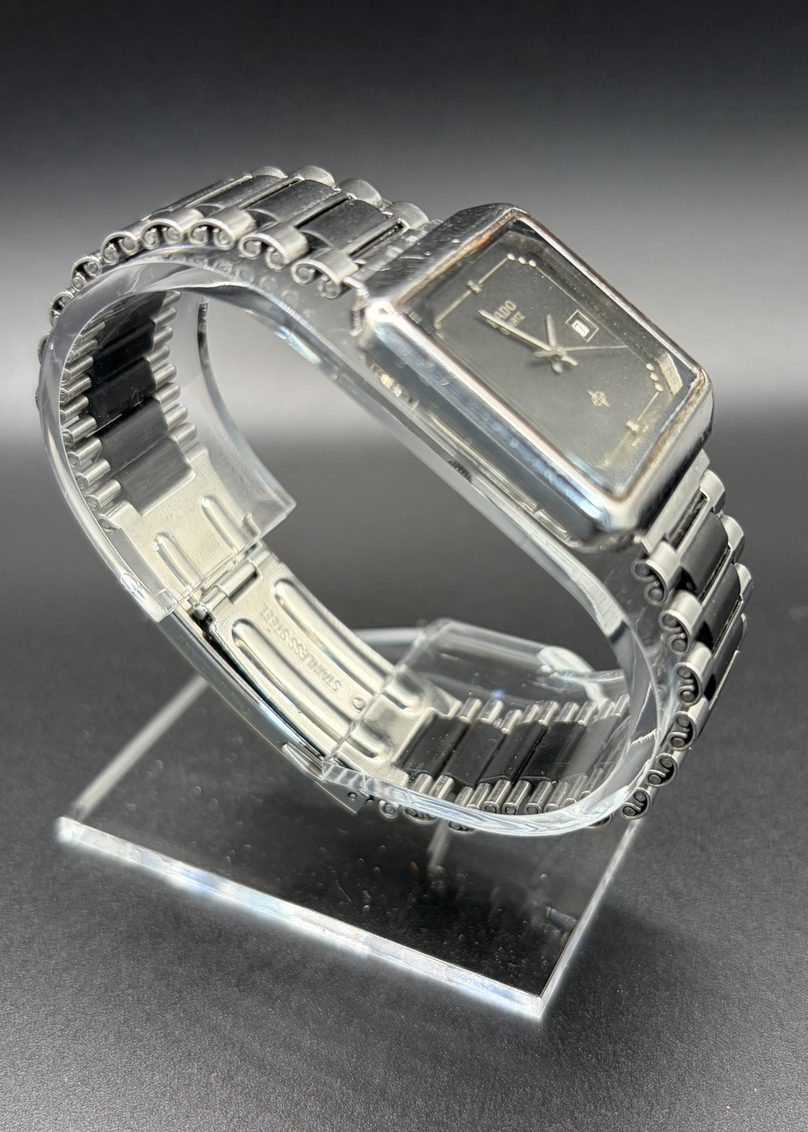 RARE Vintage Rado Integral 129.3314.4 High-Tech Ceramic & Steel BOX Swiss Watch