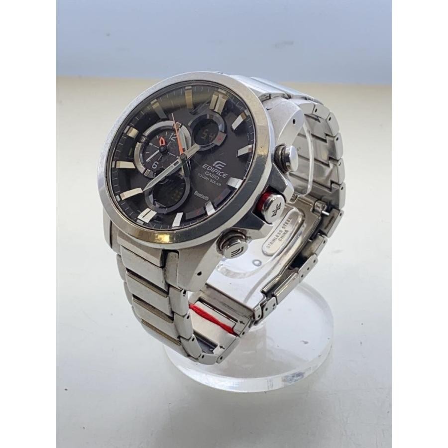CASIO Edifice Case Size 4.5 ×4.5cm Wrist Size 23cm Used Watch #948815