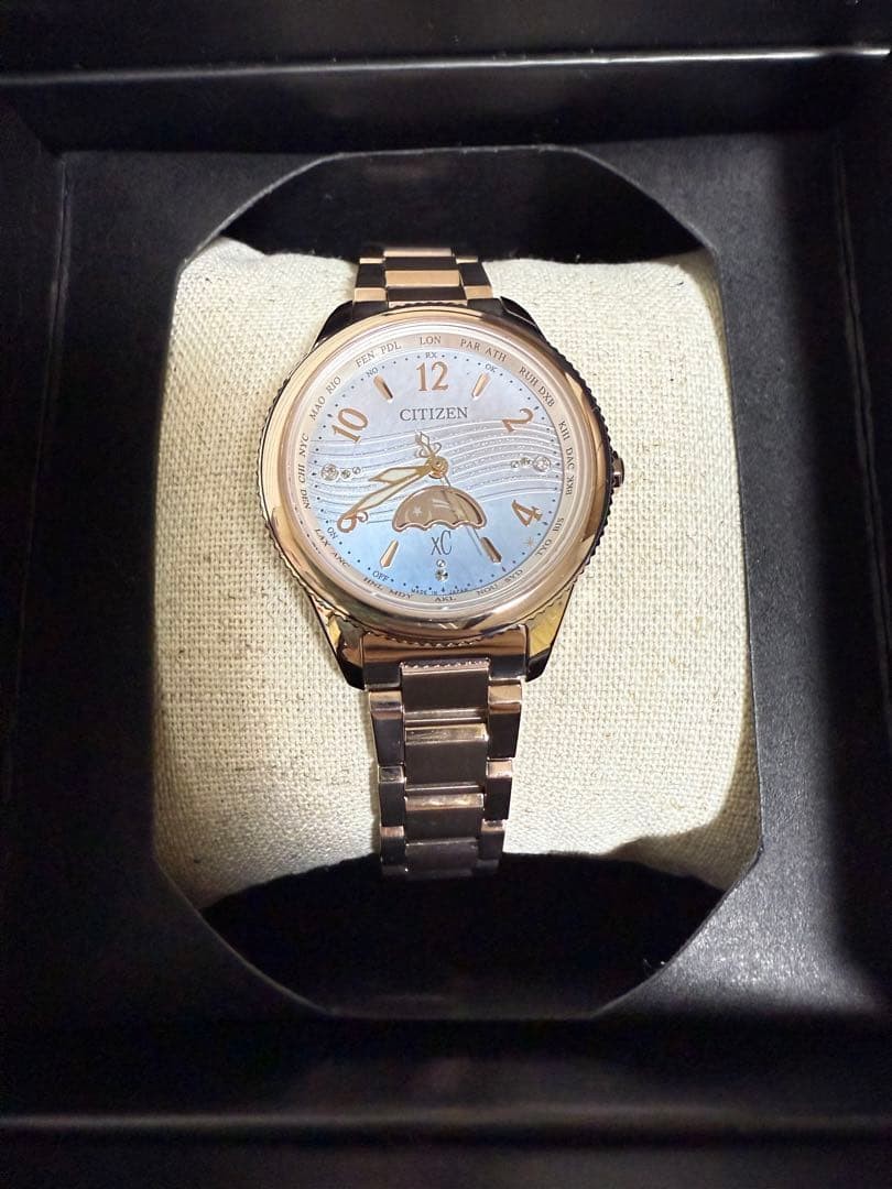 CITIZEN xC Daichi Collection Limited EE1004-65N Titanium Eco-Drive Radio Watch