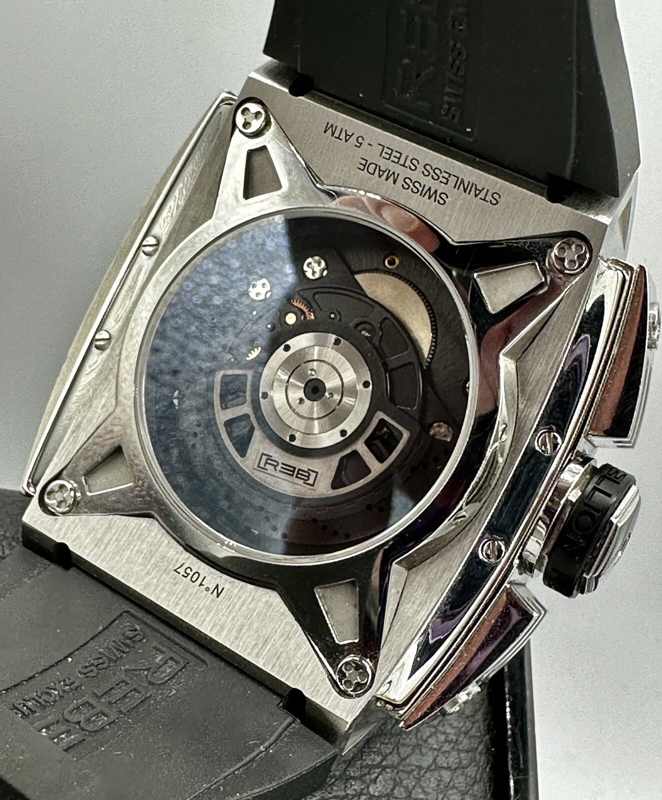 REBELLION REB 7 RÉGULATEUR Laurent Besse Skeleton Limited Edition 36 Pieces 46mm