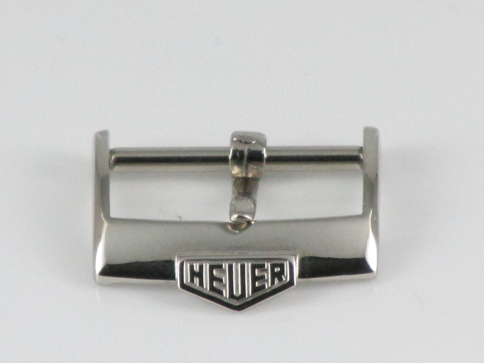 HEUER STEEL BUCKLE 18mm BUCKLE HEUER 18mm STEEL