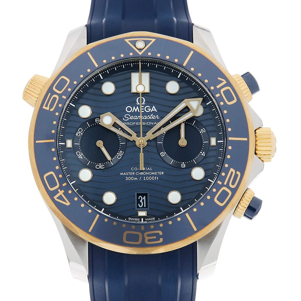 OMEGA Seamaster Diver 300M Co-Axial Master Chronometer Chronograph 210.22.44…