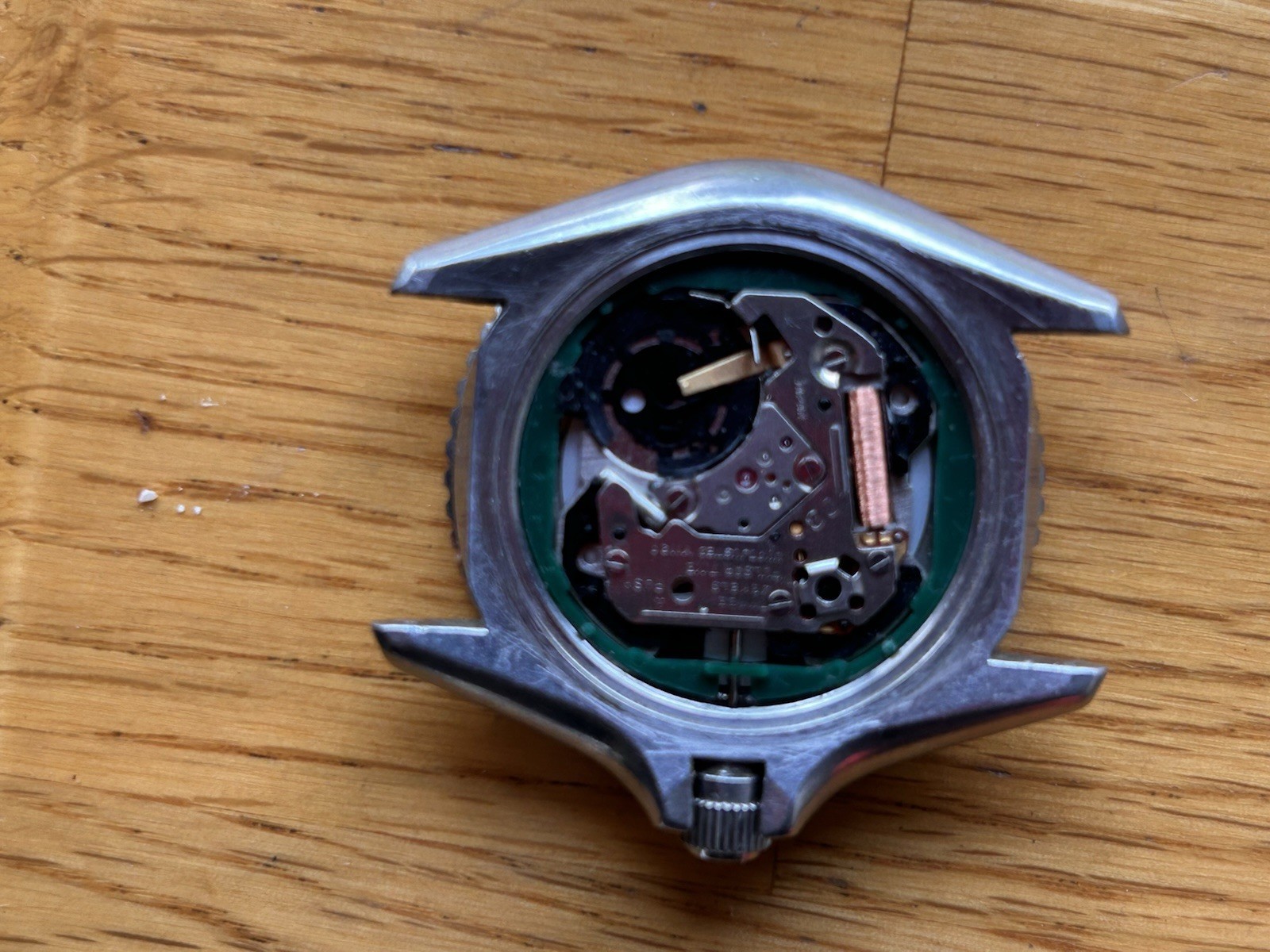 Pulsar Diver Quartz Wristwatch Black Dial y112-6019 Rotating Bezel for parts