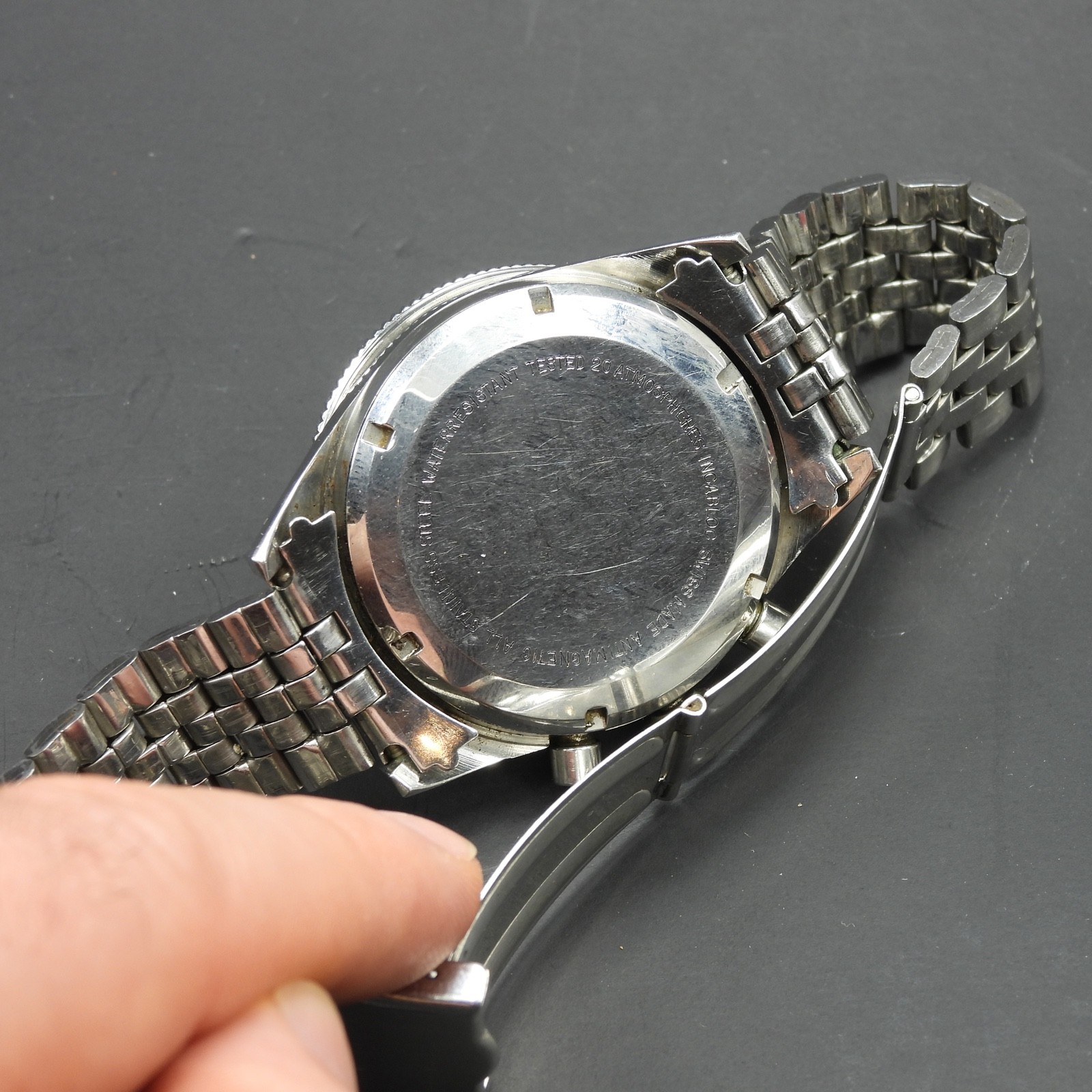 Vintage LeJour 17 Jewels Chronograph Wristwatch.