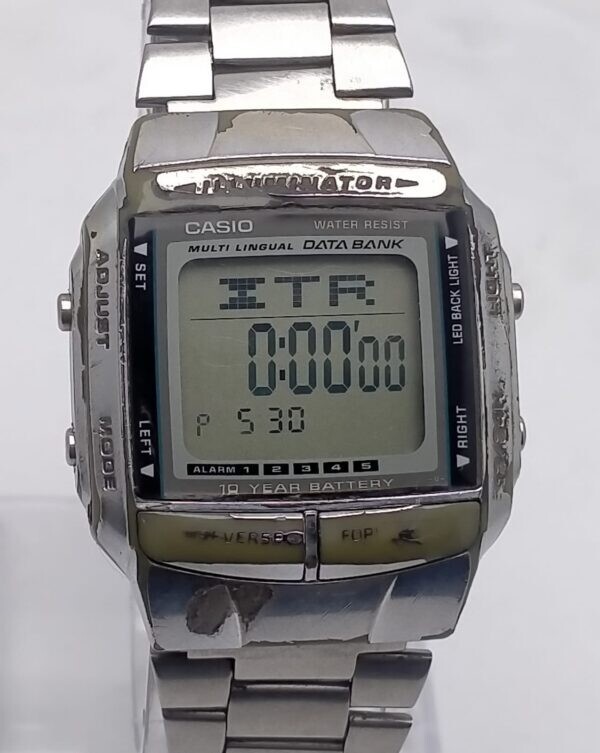 Casio Multi Lingual Data Bank 2515 DB-360 Quartz Vintage Men’s Watch BRG550MHN2