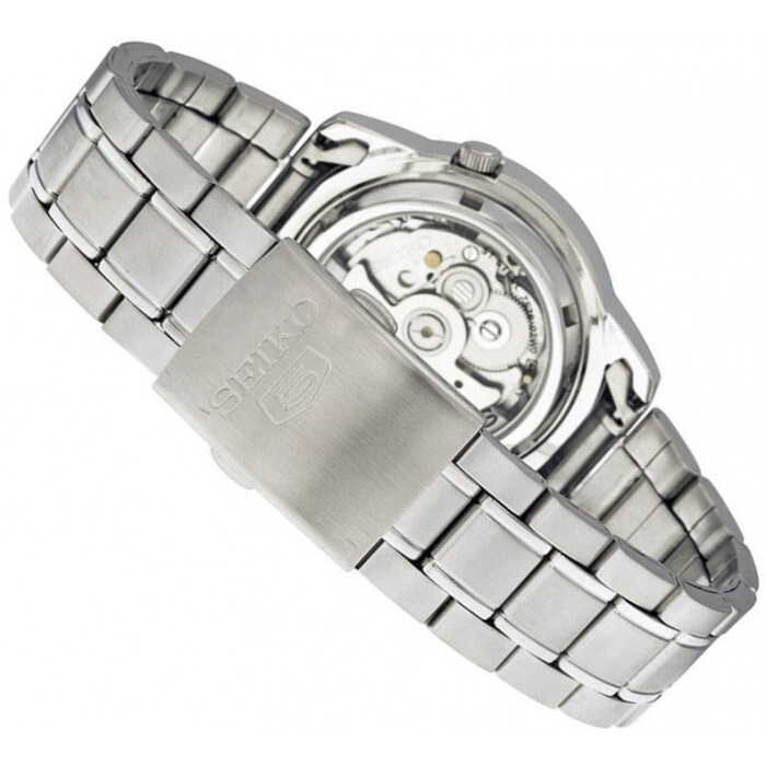 SEIKO Series 5 SNKK71K1 Automatic Men’s Watch Black Steel Bracelet