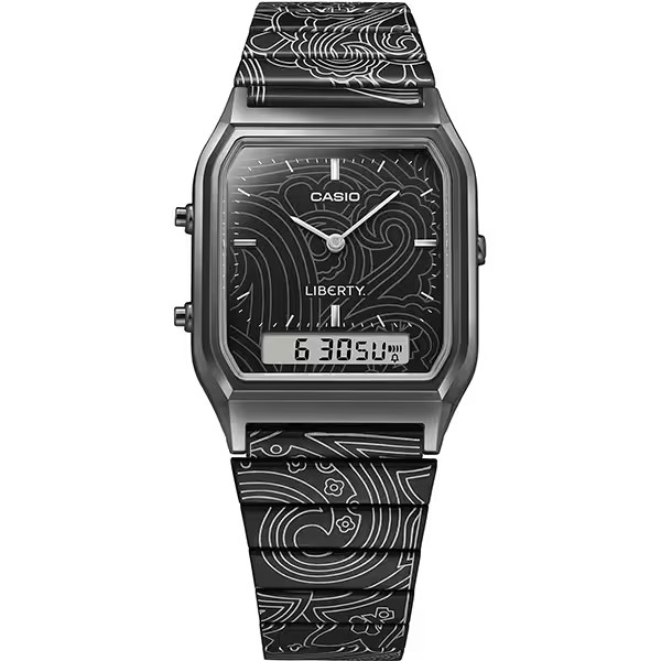 CASIO G-SHOCK AQ-230EBLT-1AJR Watch CLASSIC Line Unisex Black Dial LIBERTY Model