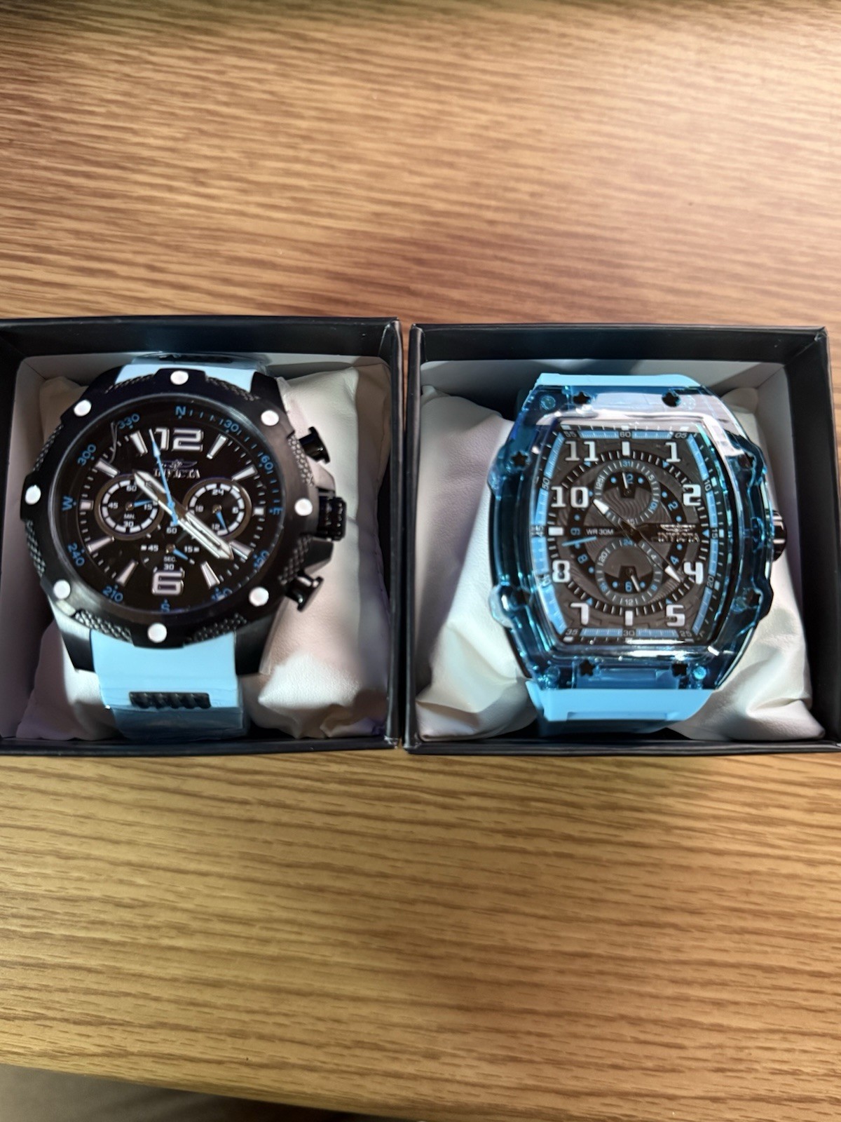 Invicta BUNDLE: I-FORCE MEN QUARTZ, Racing Dark Grey never worn, Box Papers