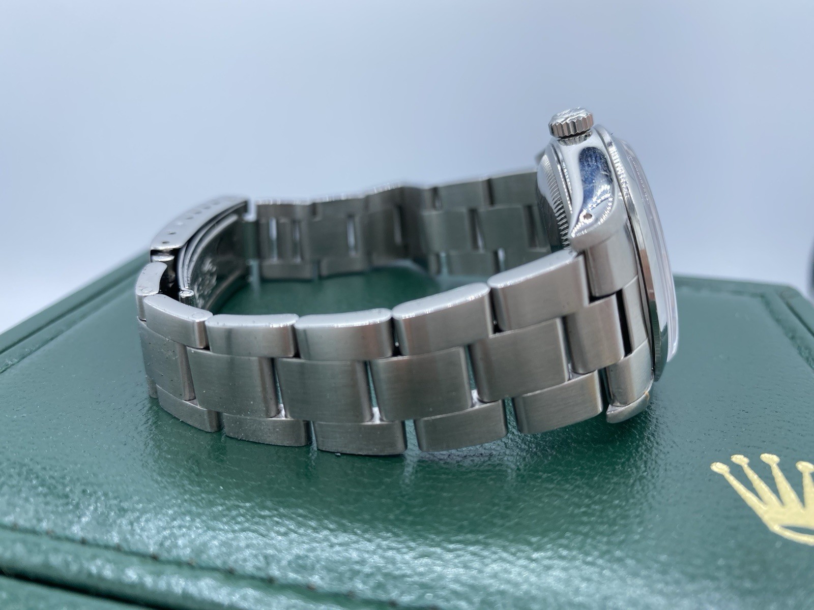 1991 Rolex 15200 Oyster Perpetual Datejust 34mm Stainless Steel Box Papers