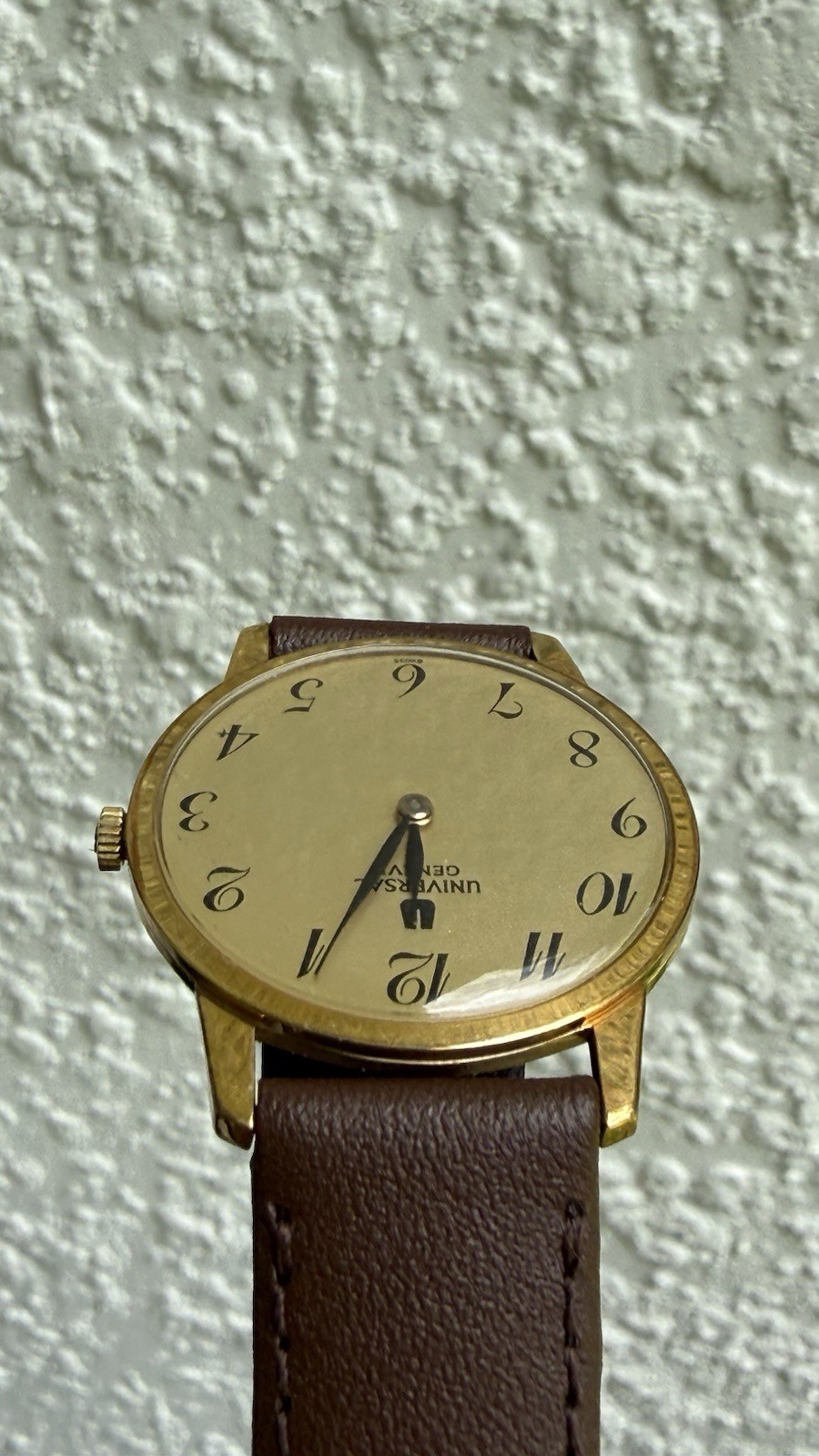 Universal Geneve Mechnical Gold Plated 31mm Wristwatch
