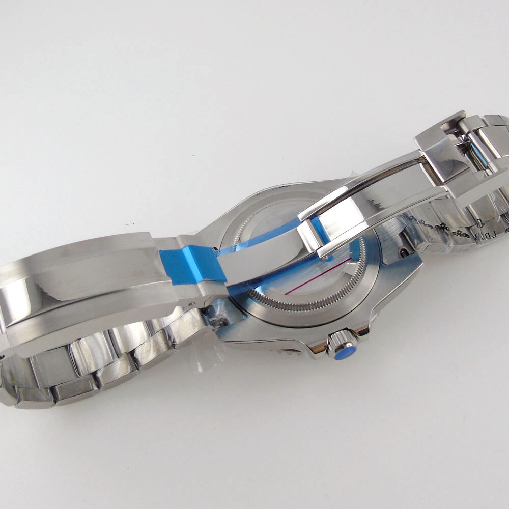 Miyota/NH35/PT5000 40mm Automatic Men’s Watch Sunburst Blue Dial 10ATM Sapphire
