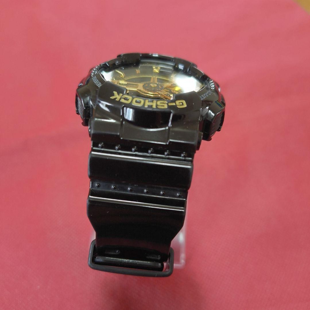 CASIO G-SHOCK GA-110GB Black Gold Watch ② 【USED】