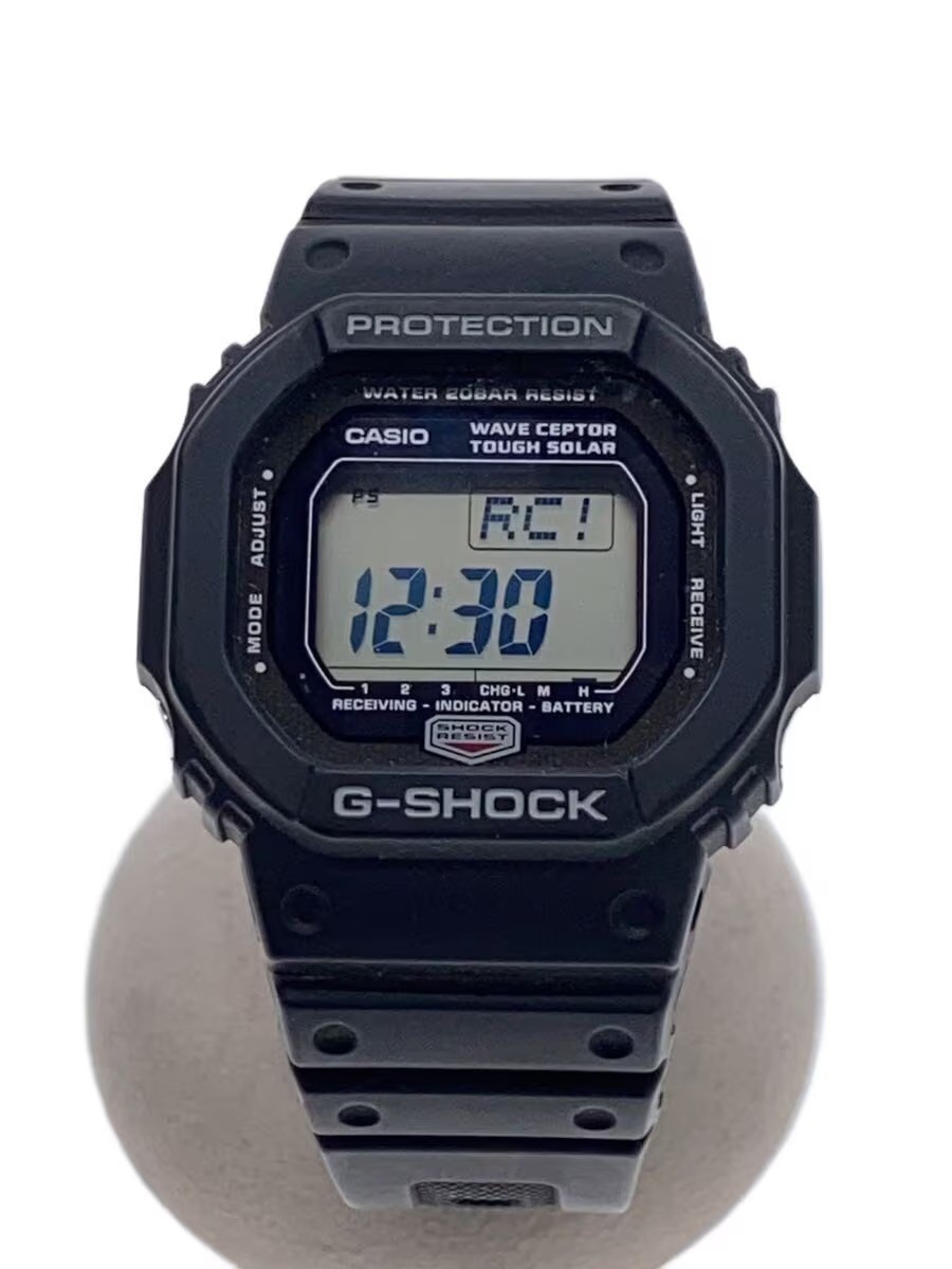 CASIO G-SHOCK GW-5600J-1JF Black Resin Tough Solar Digital Watch