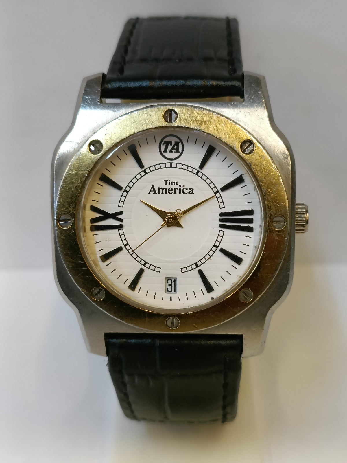ADVERTISEMENT AMERICAN EXPRESS 5 YEARS OF SERVICE TIME AMERICA QUARTZ MEN’S WORK