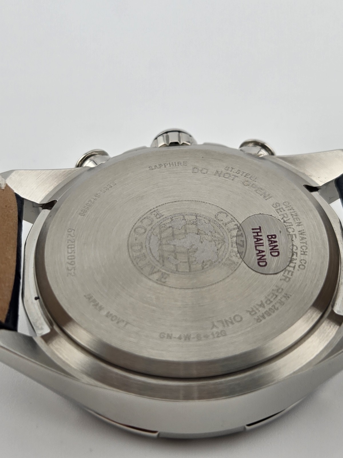 Citizen CB5918-02L Men’s PCAT Atomic Time Perpetual Calendar Leather Band Watch