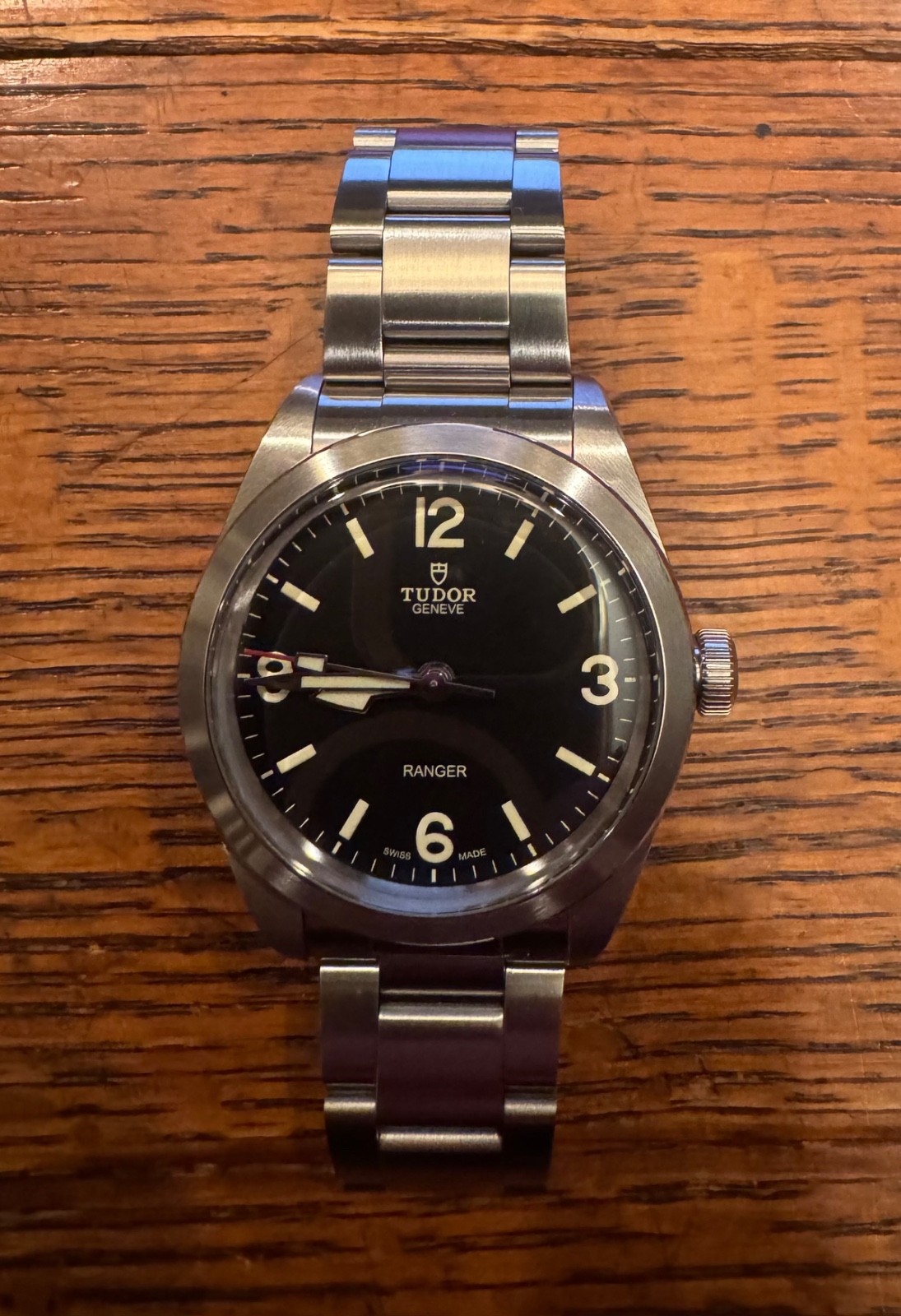 TUDOR Ranger 39 MM Black on Bracelet