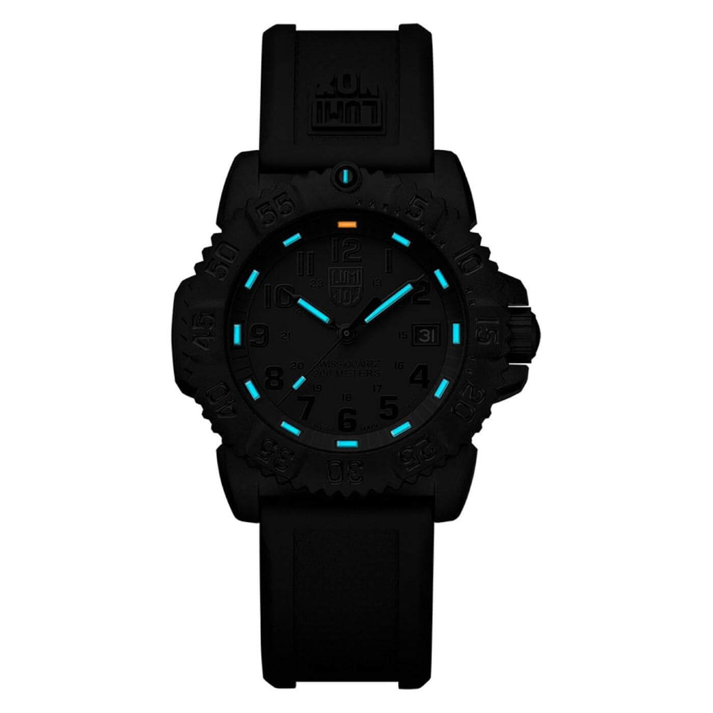 Luminox 7051 Blackout Women’s Navy SEAL Colormark Dive Watch