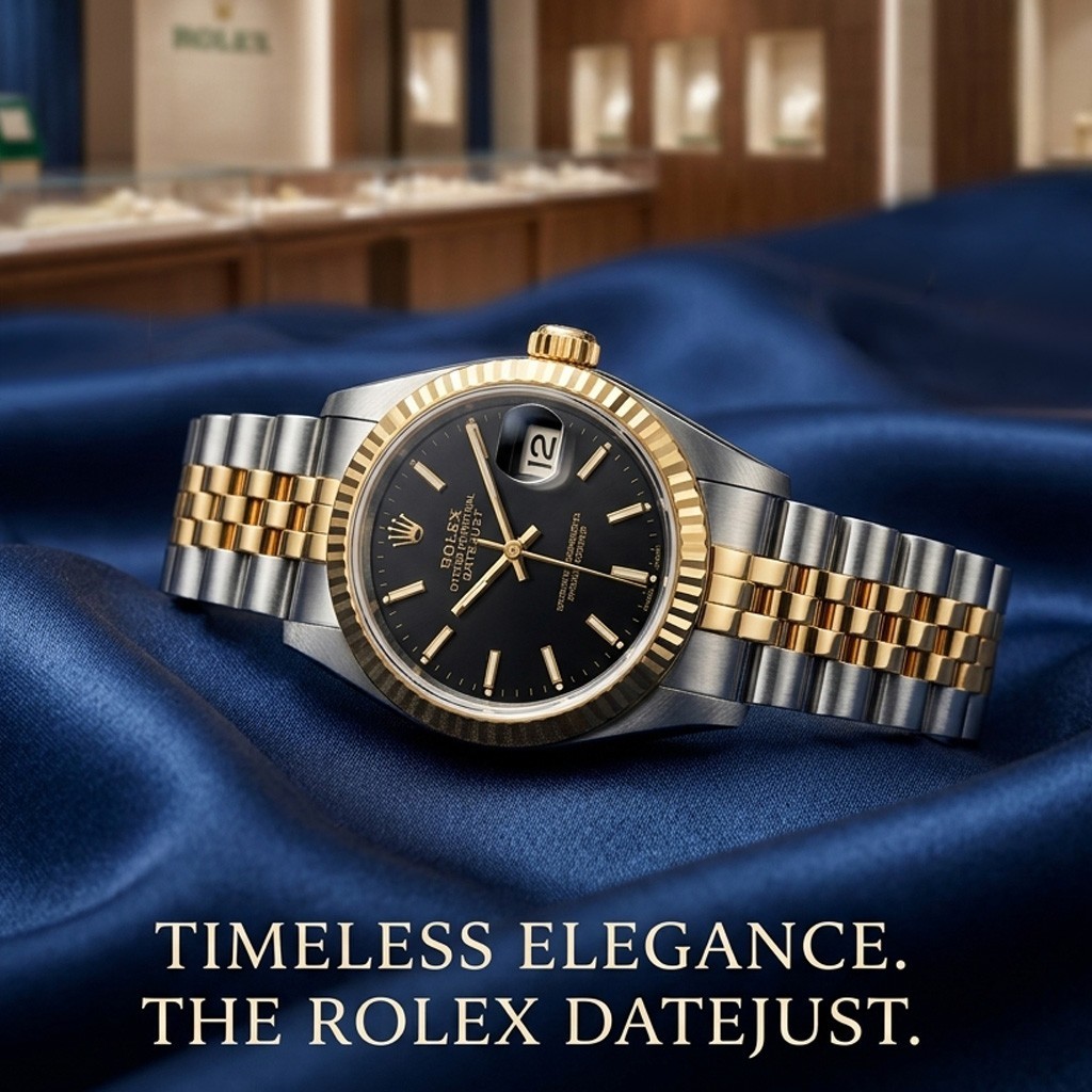 1993 Rolex Women’s Datejust 26mm Two Tone Jubilee Bracelet EUC