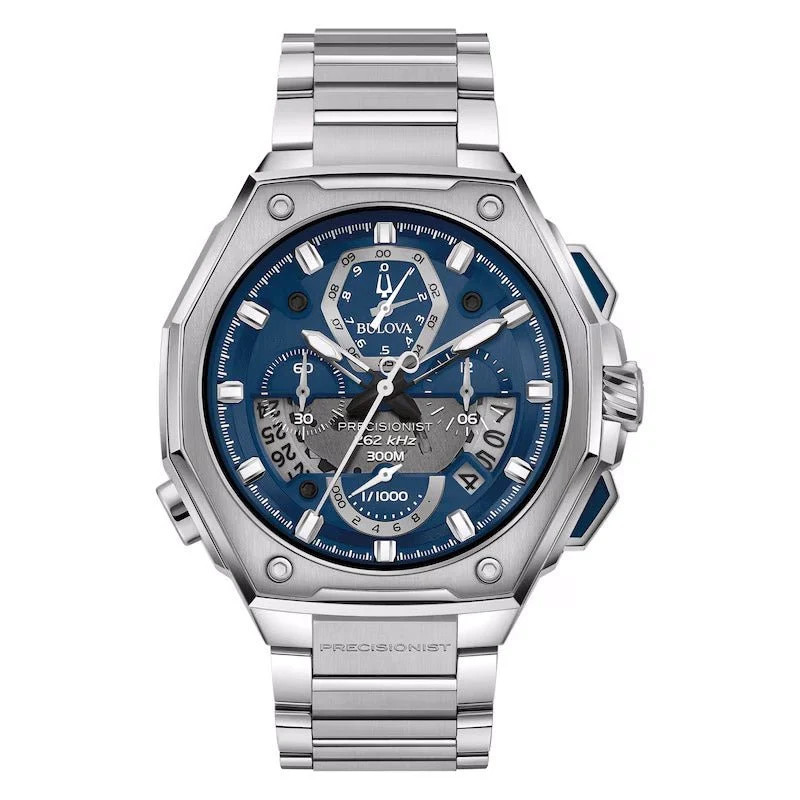 Bulova 96B349 Mens Icon Blue Watch