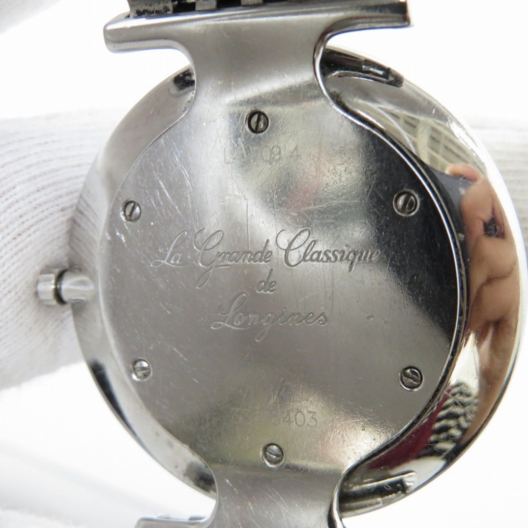 Longines Grand Classic Quartz Watch 34mm Analog Vintage From Japan