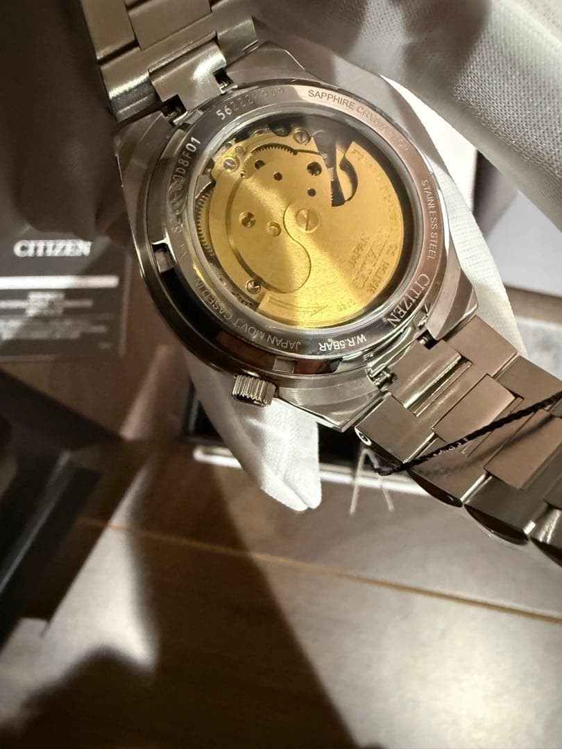 Citizen Tsuyosa 37mm NJ0200-50Z Pink Automatic Watch Used From Japan