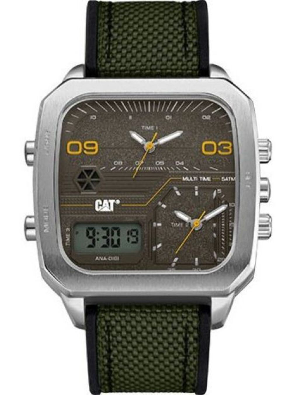 Men’s CAT Caterpillar Retro D Multifunction Analog Digital Watch AS14923337