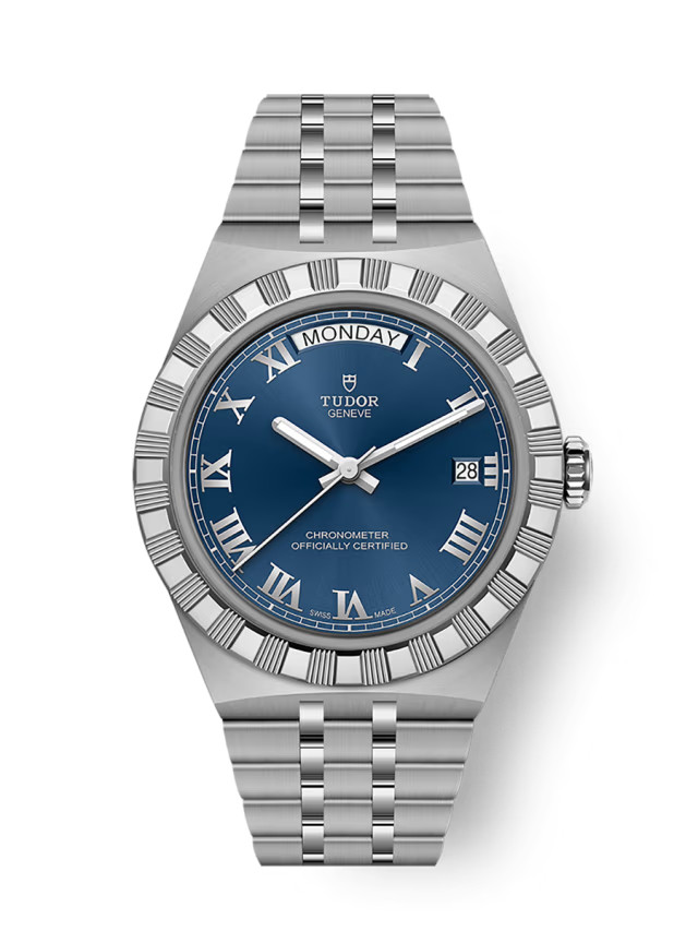 2026 TUDOR Royal 40mm Day Date Blue Dial Steel m2840d1a0-0002 Unworn Complete