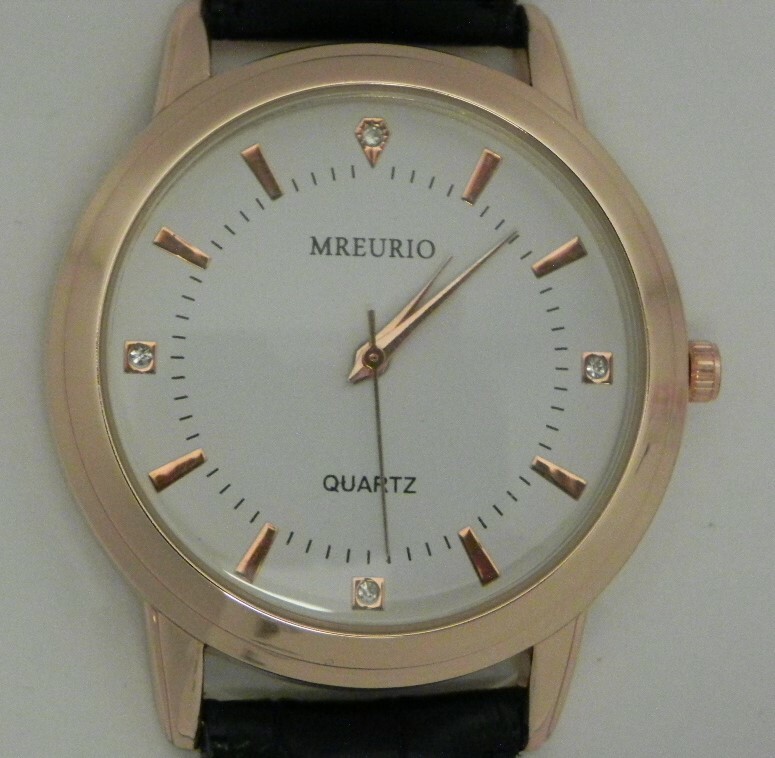 Men’s Watch MREURIO in Box Golden Tone