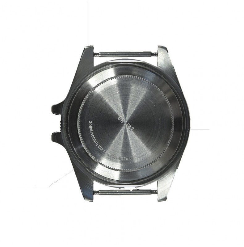 MWC Diver Automatic Black Steel Fabric Mineral Date Men’s Watch