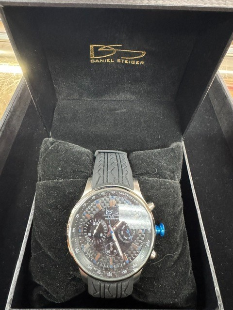 Daniel Steiger Mens watch With plastic still on