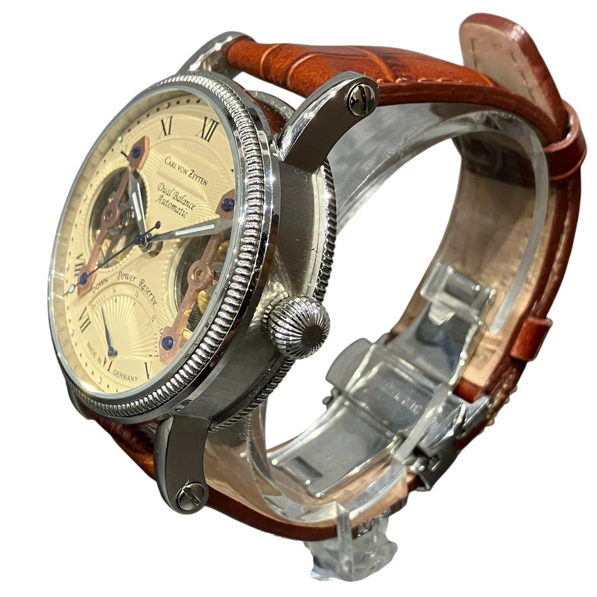 Carl F. Bucherer CVZ0024 Stainless Steel 42mm Beige Dial Automatic Men’s #WPW634
