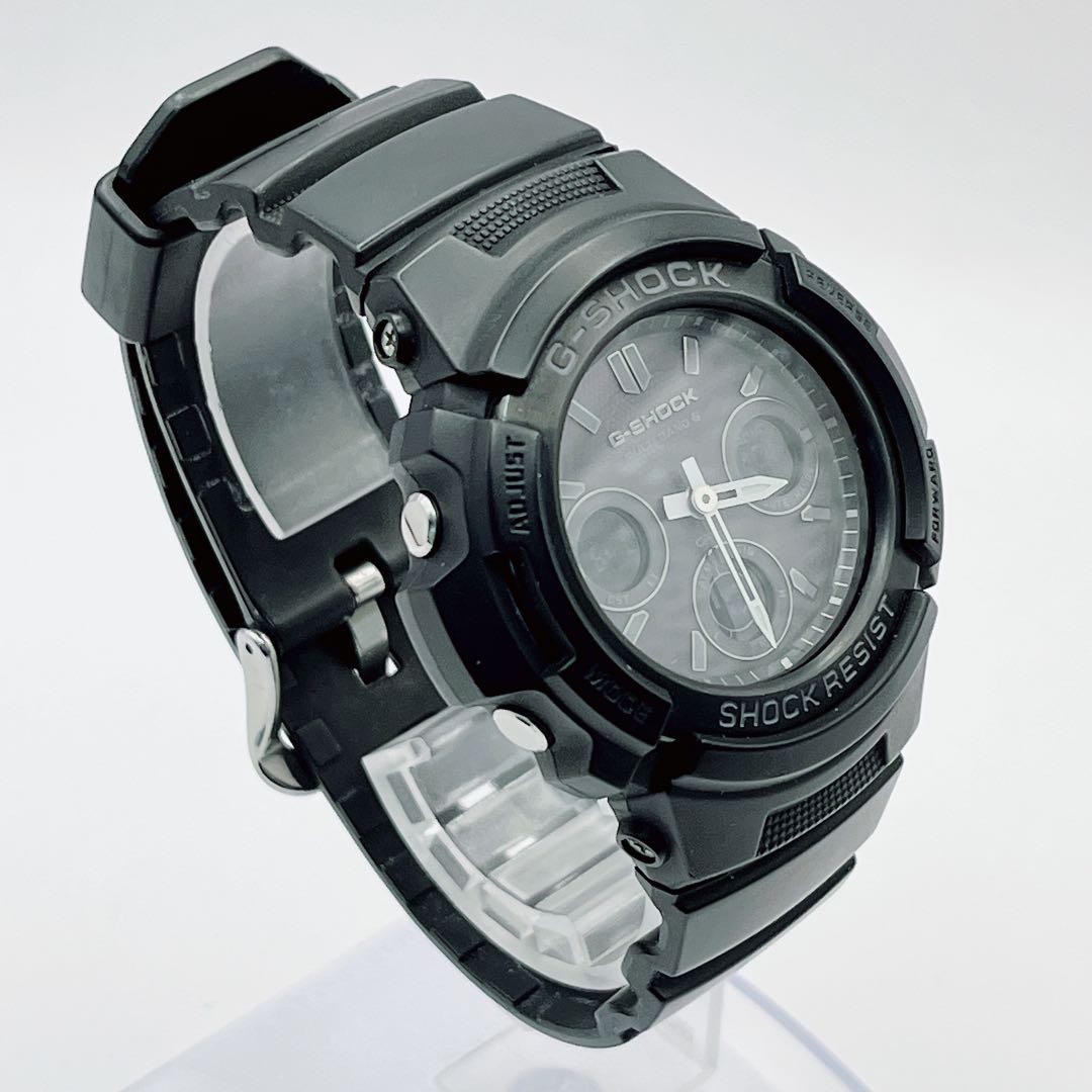 CASIO G-SHOCK AWG-M100B Radio-Controlled Solar Men Watch Working