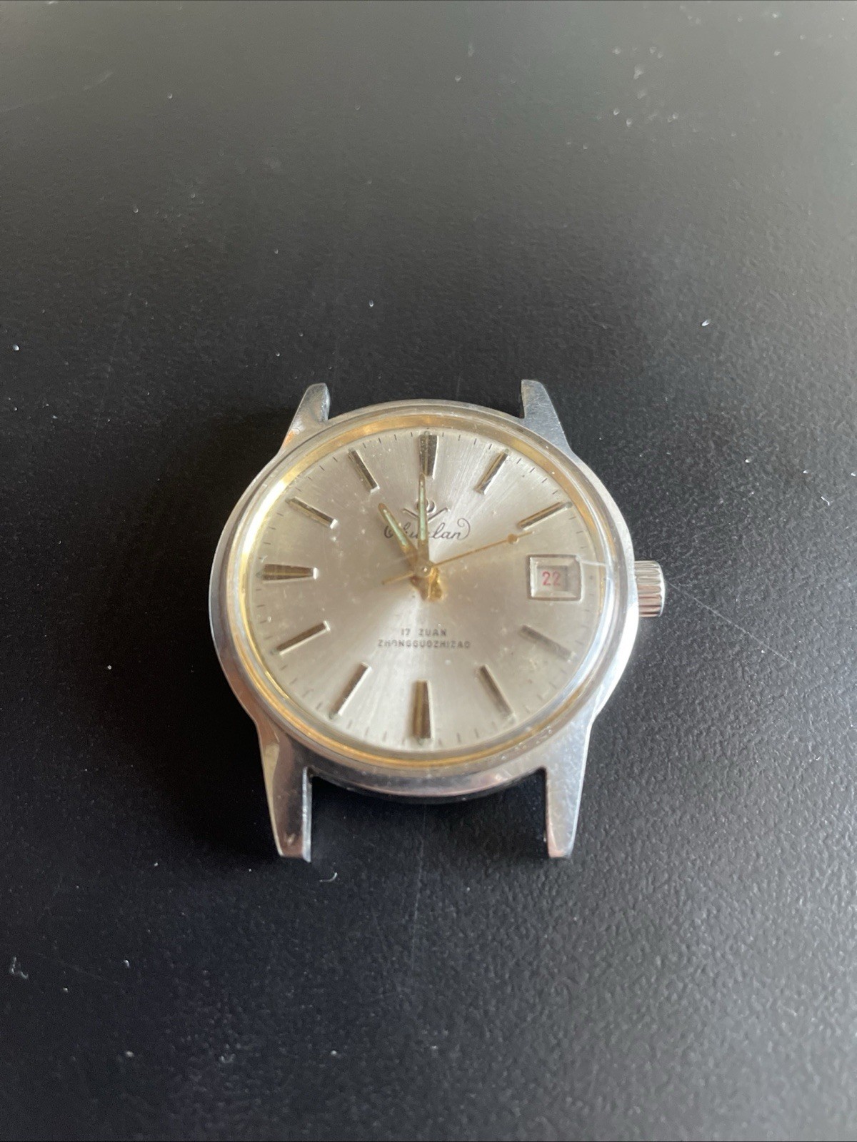 Vintage Chunlan Mechanical Manual Date Watch Still Working