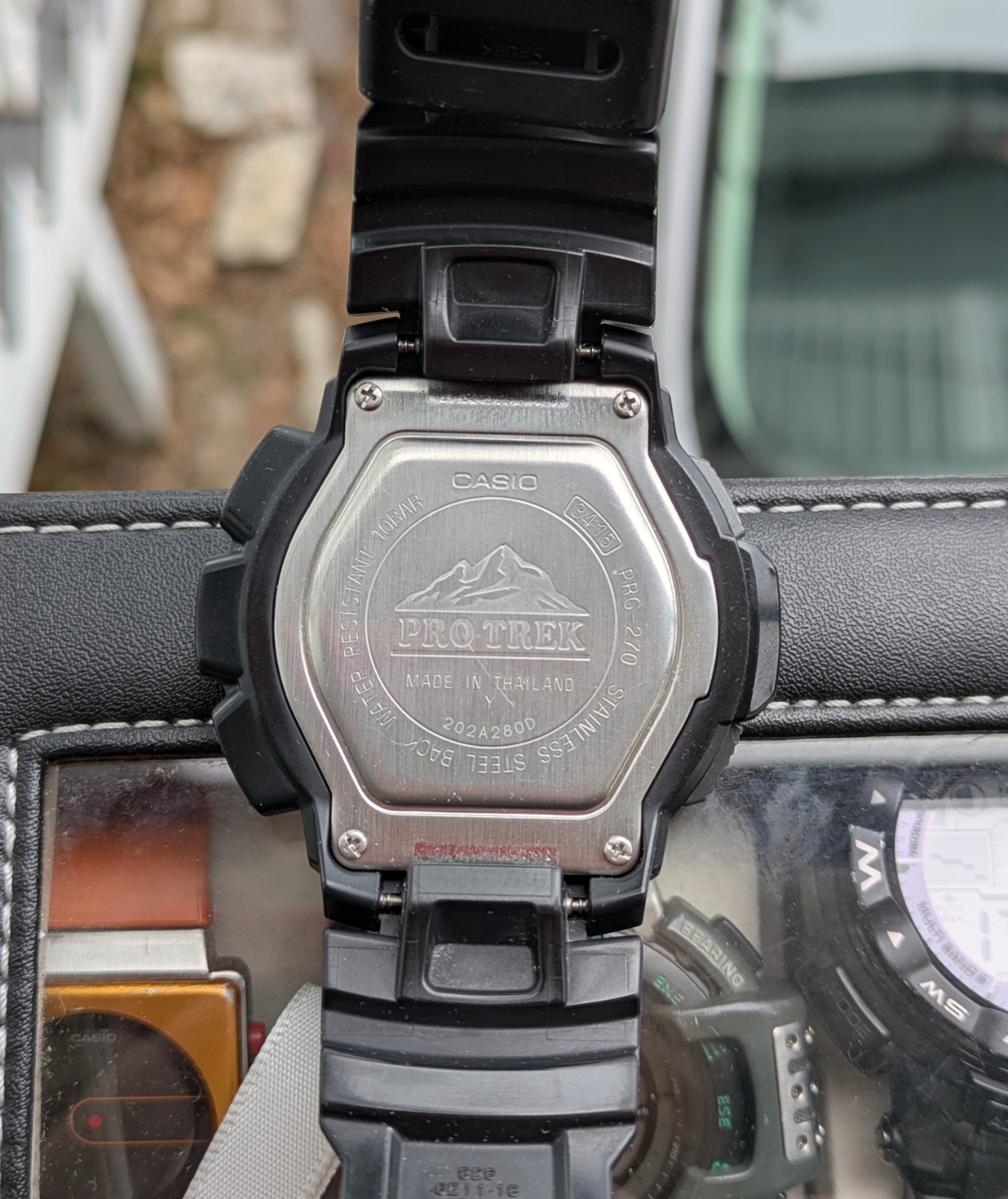CASIO ProTrek PRG-270 Hiking Watch stylish Mens Durable Outdoor Compass