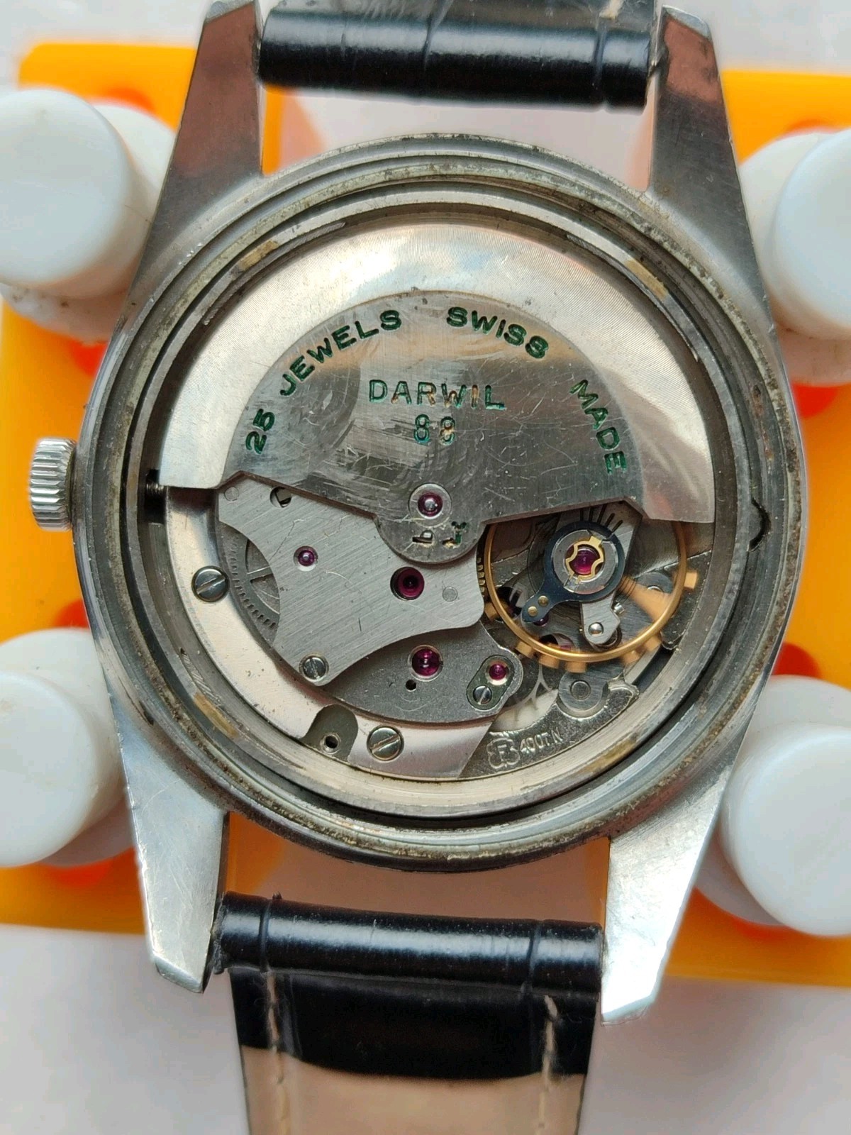 DARWIL Stainless Steel 88 Rubis Swiss Made Automatic Perfect Working Incabloc