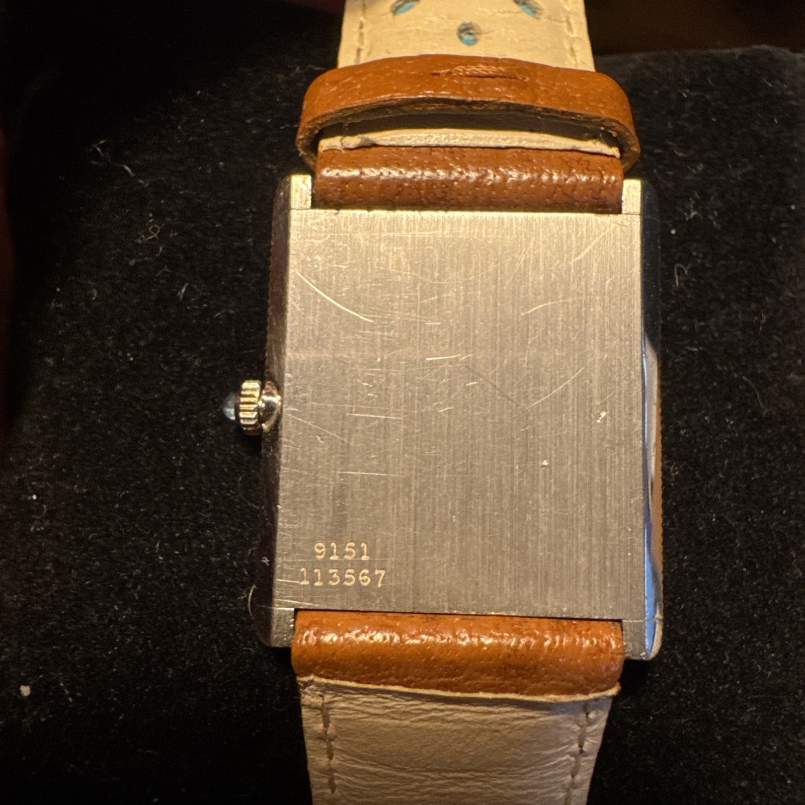 piaget hobnail tank mens watch white gold ultra thin