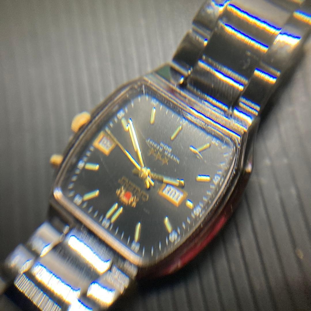 Orient Three Star Automatic Wristwatch Original Belt 18.5cm