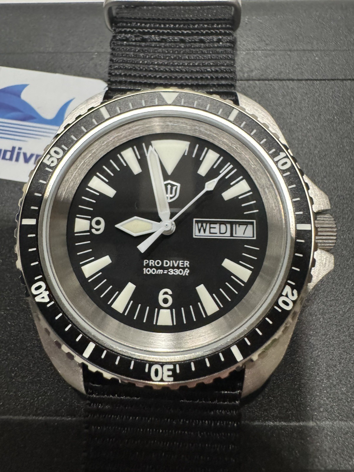 Watchdives WD1980 V3 Military Watch -Swiss Rhonda 515 Mvmt
