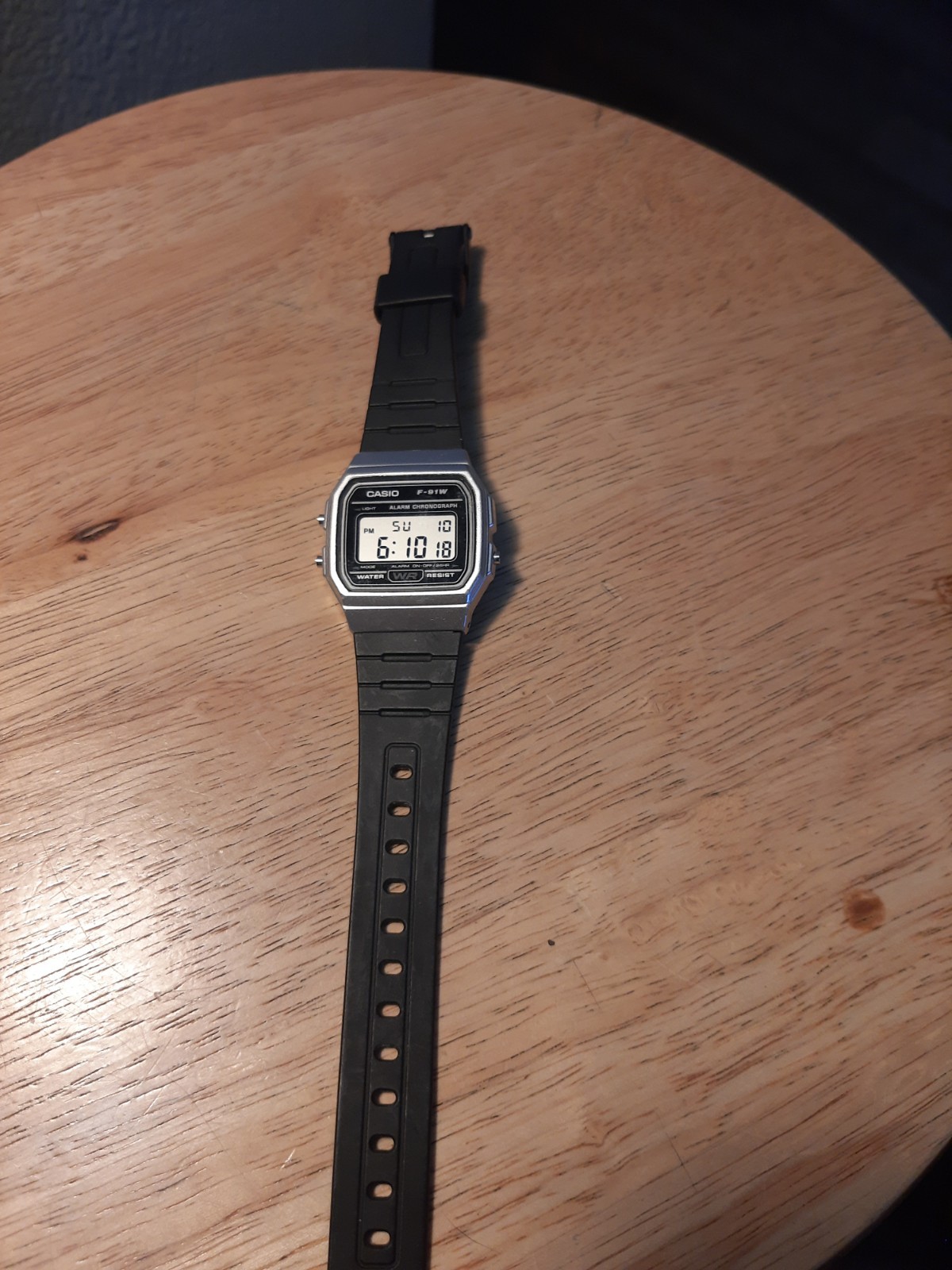 Casio Men’s Gray Watch – F-91W-1