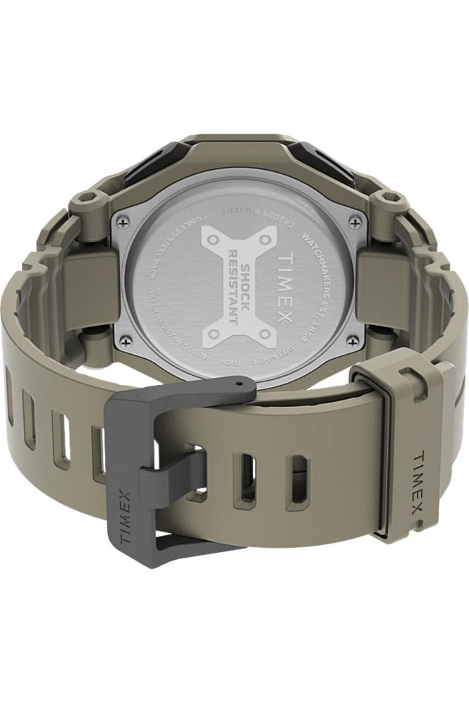 TIMEX COMMAND ENCOUNTER TW2V35500 Silicone Beige Digital Men’s Watch