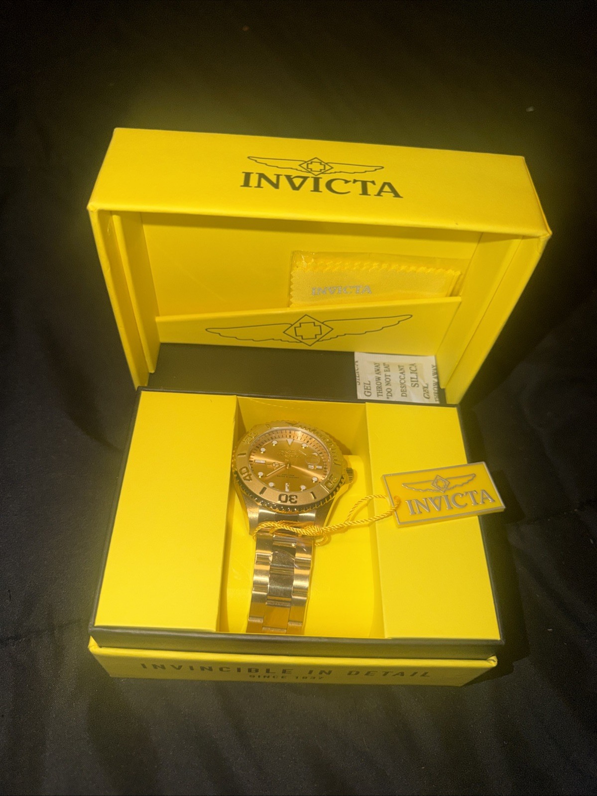 Brand New Gold Invicta Pro Diver Men’s Automatic Watch