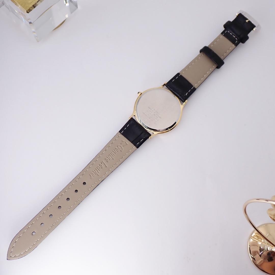 SEIKO 5E31-6D60 Quartz Unisex Wristwatch Black Japan