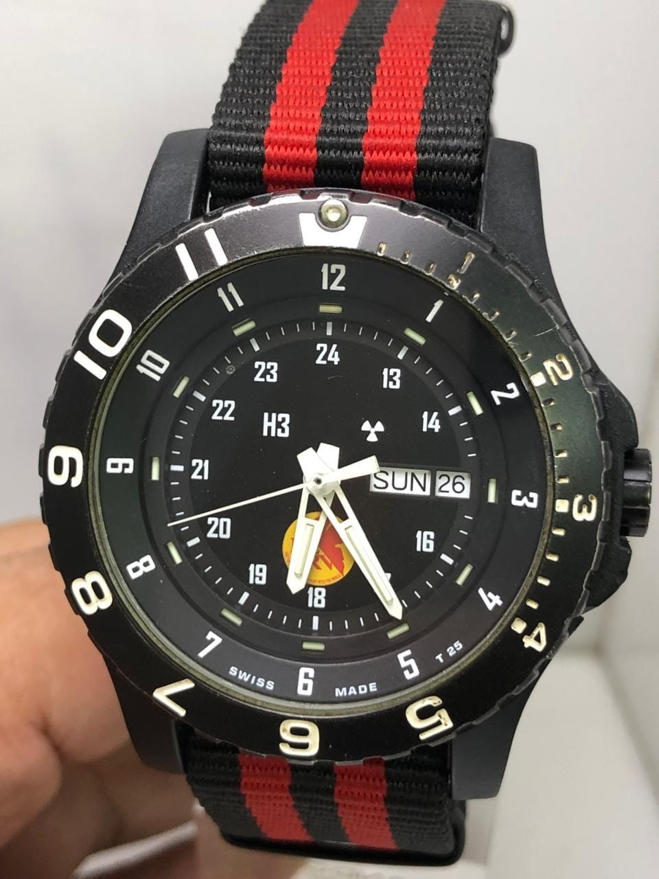 Vintage Traser x NERV EVA Evangelion Type6 H3 Military Men’s Wristwatch