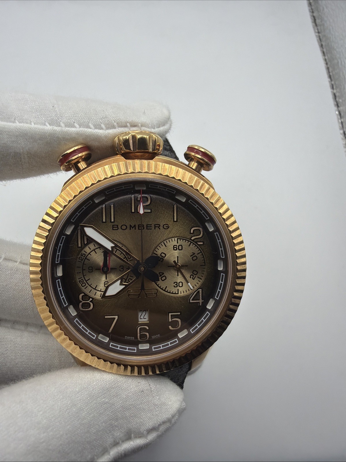 Bomberg / Chronograph Bolt-68 – NS44CH Bullhead Chronograph Swiss made