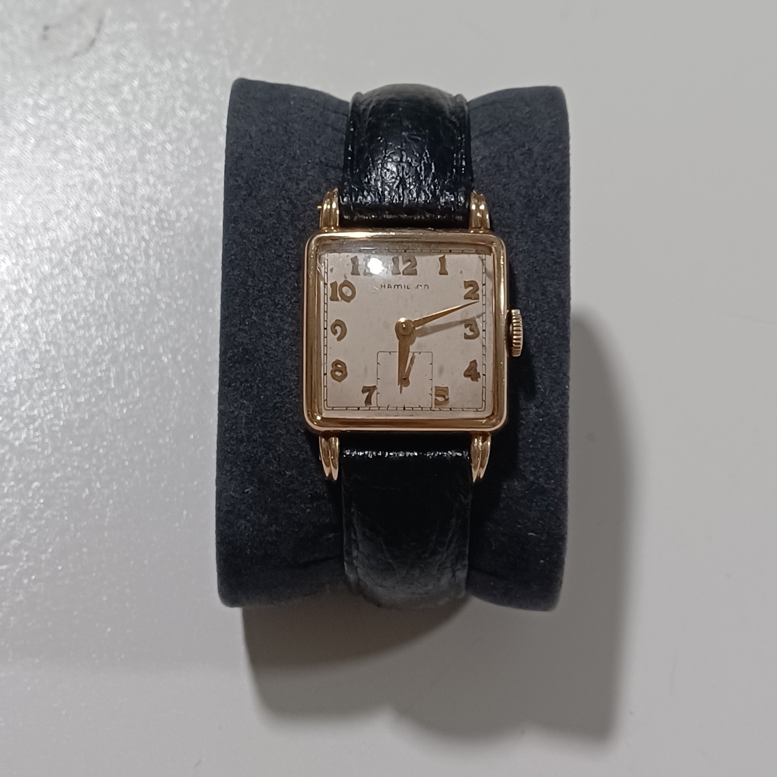 Vtg Hamilton Dewitt Men’s 10K G.F Manual Watch Running + Extra 747 Movement