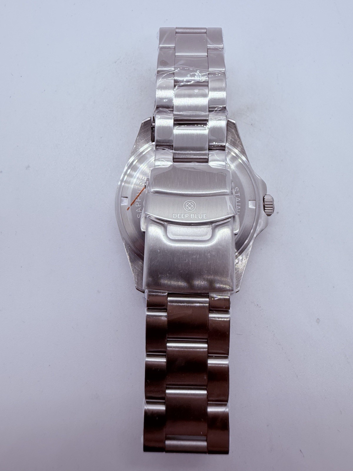 Deep Blue PRO DIVER 200 42.5MM AUTO DIVE WATCH-WHITE MOTHER OF PEARL DIAL-NEW‼️