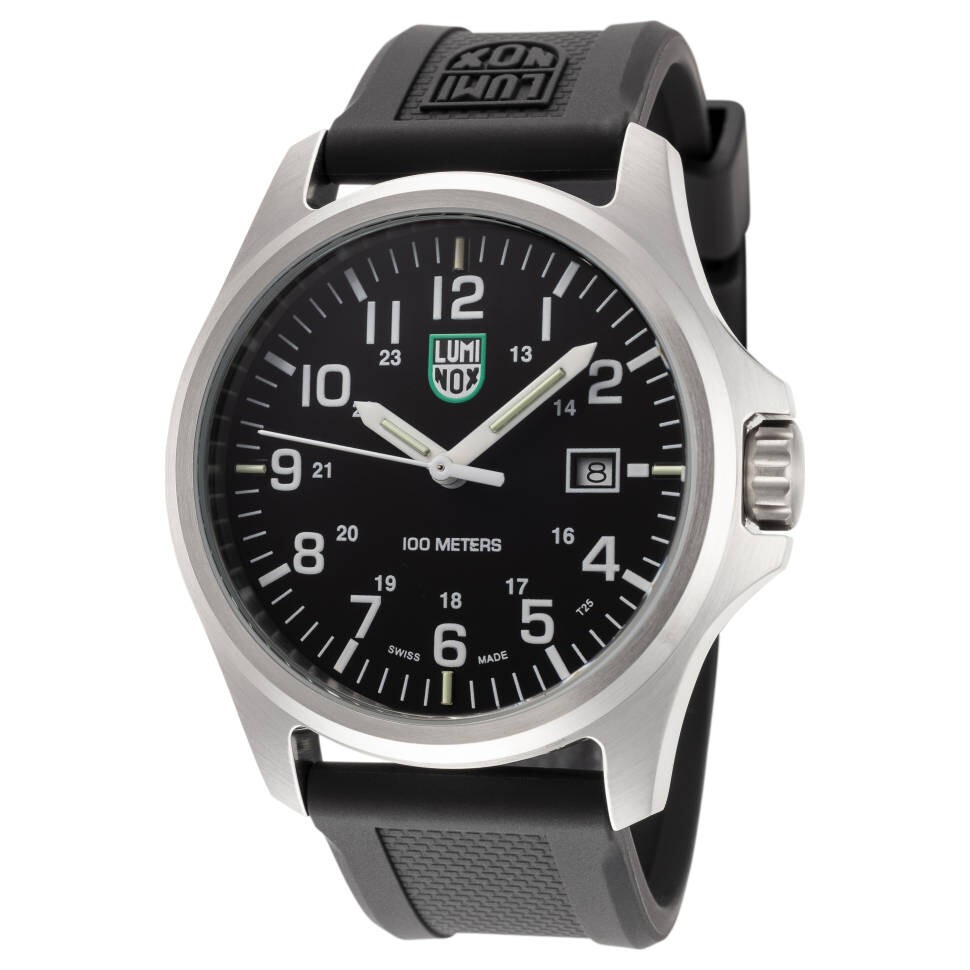 LUMINOX PATAGONIA STEEL X2.2501 43MM BLACK DIAL 100M MEN’S WATCH BRAND NEW